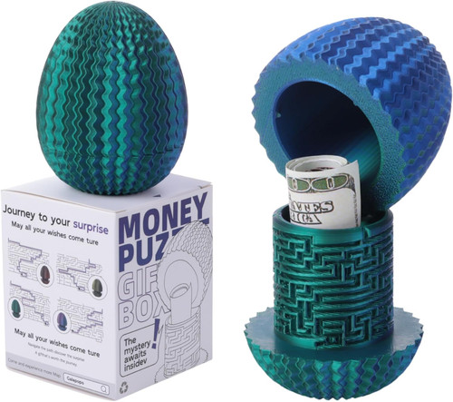 Maze egg money - money, puzzle